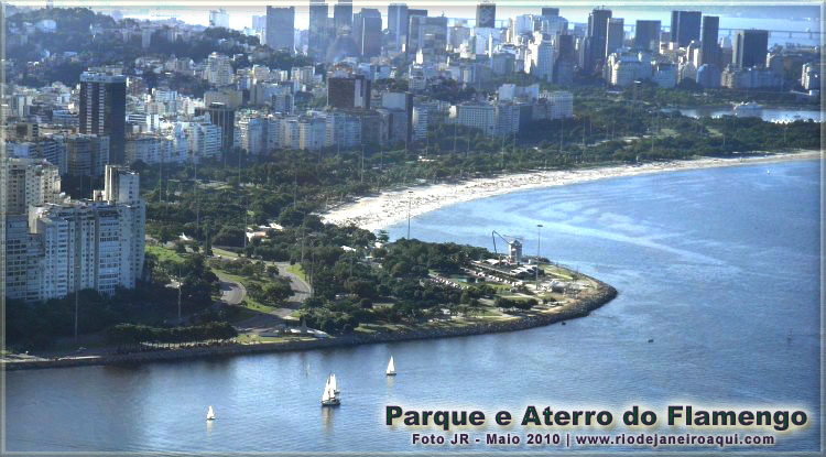 Aterro do Flamengo visto do Pão de Açucar Aterro do Flamengo visto do Pão de Açucar