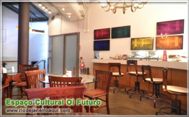Bar do Espa&ccedil;o Oi Futuro onde se localiza o Museu das Telecomunica&ccedil;&otilde;es