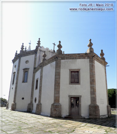 Igreja da Gl&oacute;ria | Vista do exterior da sacristia