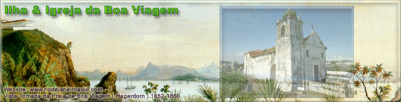 Sobreposi��o da Igreja da Boa Viagem sobre uma Vista da Cidade do Rio de Janeiro tomada da praia de Boa Viagem Sobreposi��o da Igreja da Boa Viagem sobre uma Vista da Cidade do Rio de Janeiro tomada da praia de Boa Viagem