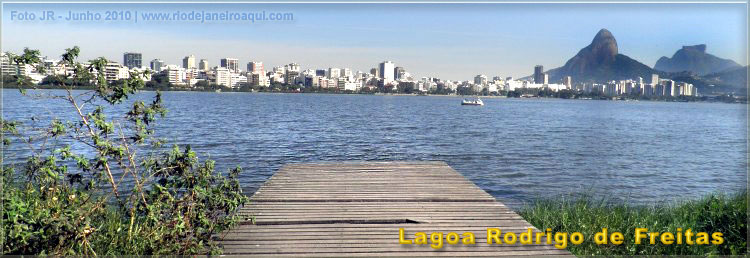 Foto tirada de pier da lagoa Rodrigo de Freitas Foto tirada de pier da lagoa Rodrigo de Freitas