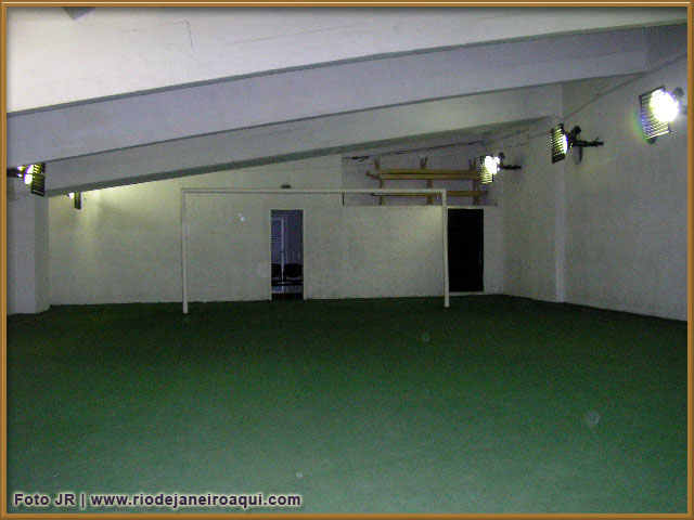 Sala de pr&eacute; aquecimento no Maracan&atilde;