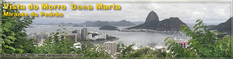 Enseada de Botafogo em vista panorâmica do Mirante do Pedrão Enseada de Botafogo em vista panorâmica do Mirante do Pedrão