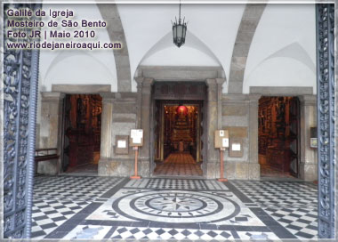 Galil&eacute; da Igreja de Nossa Senhara de Monserrate