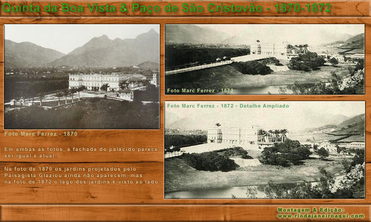 Pa&ccedil;o Imperial da Quinta da Boa Vista em 1870-72