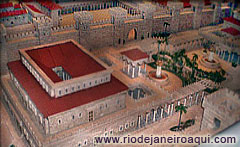 Maquete de Jerusal&eacute;m