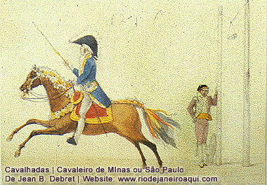 Cavaleiro de Minas Gerais ou S&atilde;o Paulo - Cavalhada