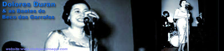 Dolores Duran apresentando-se em boates