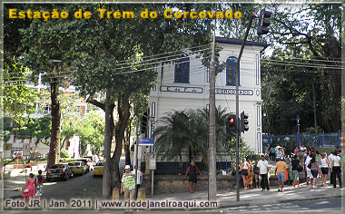 Pr&eacute;dio da Esta&ccedil;&atilde;o de Trem do Corcovado