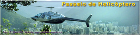 Helicóptero sobrvoando o Rio de Janeiro Helicóptero sobrevoando o Rio de Janeiro