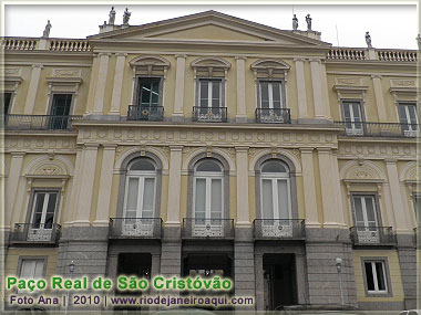Pa&ccedil;o Imperial de S&atilde;o Crist&oacute;v&atilde;o em estilo Neocl&aacute;ssico