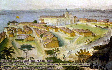 Pal&aacute;cio de Santa Cruz - Antiga sede de fazenda dos Jesu&iacute;tas