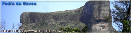 Pedra da Gávea vista da Estrada das Canoas Pedra da Gávea vista da Estrada das Canoas