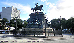 Pra&ccedil;a Tiradentes | Est&aacute;tua de Dom Pedro I